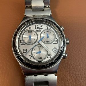 Swatch stainless steel watch